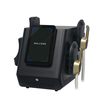 Máquina de adelgazamiento EMS no invasiva, para perder peso, moldear músculos y quemar grasa; con cuatro asas para uso doméstico y comercial.