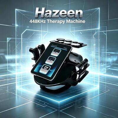 El Dispositivo De Terapia Hazeen De 448 KHz para Reafirmar La Piel, Adelgazar Y Moldear El Cuerpo, Y Calmar Los Meridianos.