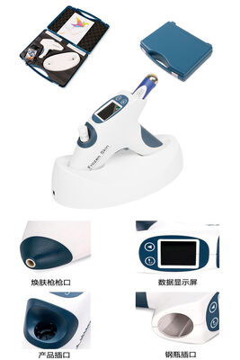 Máquina de belleza de mesoterapia para rejuvenecimiento de la piel antienvejecimiento de elevación de piel Facial Manual de pistola congelada portátil