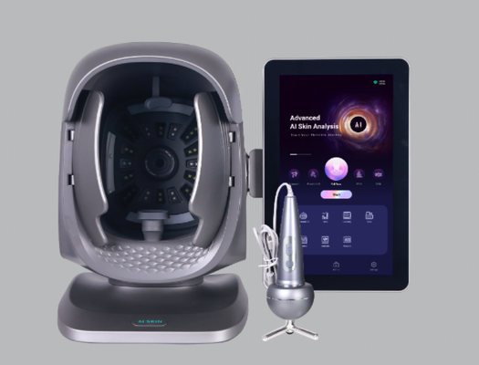 X3 Pro AI 3D Facial Analyzer Detecta el acné Envejecimiento Genera Informe Inteligente Almacenamiento en la nube Salón de belleza Máquina de belleza CE Certificado mayorista