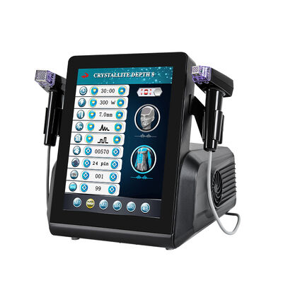Profundidad de cristallita 8 Fracción de RF Microneedle Machine Multi Tips Arruga cicatriz de estiramiento Eliminación de marcas de estiramiento Equipo de salón de estiramiento de la piel
