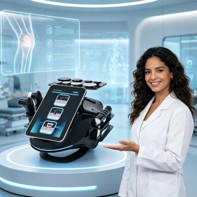 448KHz RF Tecar Therapy Machine con 3 sondas 8 cabezas y pantalla táctil de 12 pulgadas para el bienestar de tejidos profundos