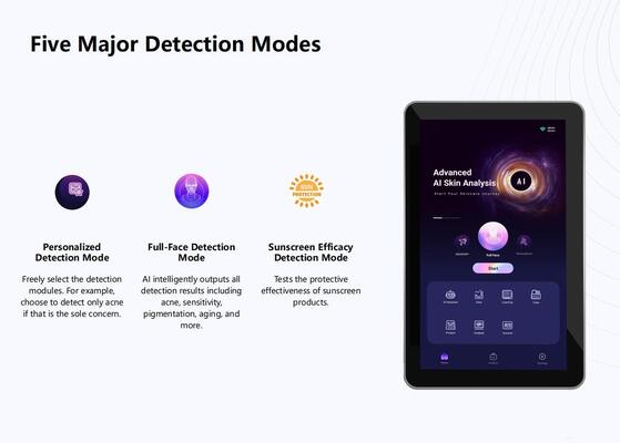 X3 Analisador de piel AI cámara de 15,6 pulgadas pantalla HD clínica de belleza máquina de diagnóstico