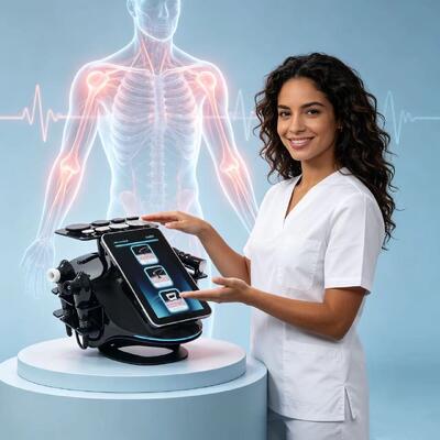 Máquina Tensamax Pro RF con almohadillas Dispositivo de radiofrecuencia para la recuperación de la fibrosis posterior a la operación