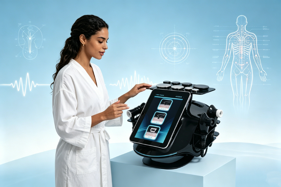 Dispositivo RF de calor profundo Hazeen448K para alivio muscular y recuperación de la piel posoperatoria