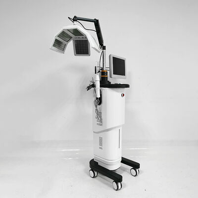 Máquina láser profesional de diodo LED para el crecimiento del cabello, equipo de terapia antipérdida de cabello para detección del cuero cabelludo para peluquería