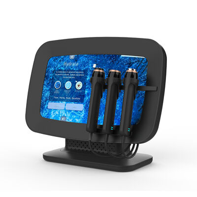Máquina Facial de Hidratación RF Portátil con 3 Manijas, Rejuvenecimiento de la Piel, Antienvejecimiento, Eliminación de Arrugas, Lifting Facial, Equipo de Belleza con Hidrodermabrasión para Salón de Spa