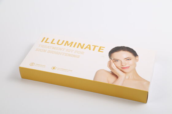 Kit profesional de tratamiento para aclarar la piel, cápsulas de suero iluminador, Gel Facial, consumibles para el cuidado de la piel para uso en salón de belleza
