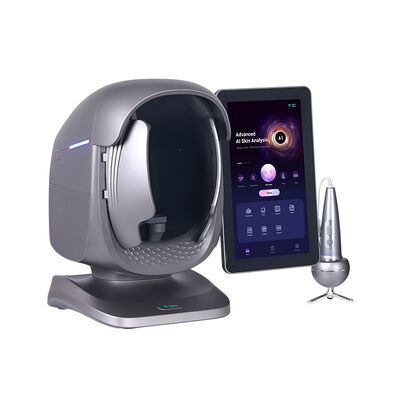 Nuevo analizador de piel facial profesional impulsado por IA: Dispositivo de pantalla de 15.6 pulgadas para detección multispectral de humedad y pigmentación de la piel.