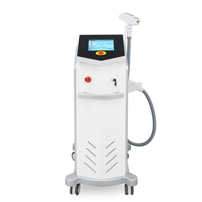 Máquina láser ND YAG con tecnología conmutada Q 532nm 1064nm 1320nm longitudes de onda y 8 pulgadas de pantalla táctil de eliminación de tatuajes láser