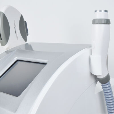 Máquina de belleza láser 2 en 1 con mango láser + mango RF, máquina de depilación láser, eliminación de lunares láser, máquina de belleza láser portátil multifuncional