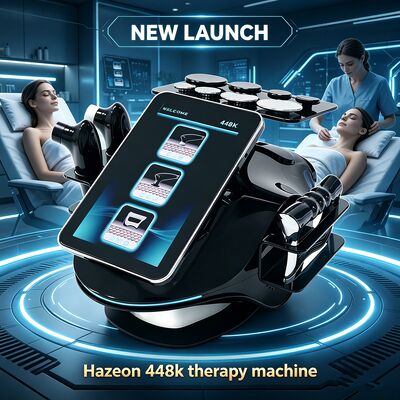 Dispositivo de terapia Tensamax RF Tecar con frecuencia de 448 KHz y tecnología CET+RET para reafirmar la piel y adelgazar el cuerpo