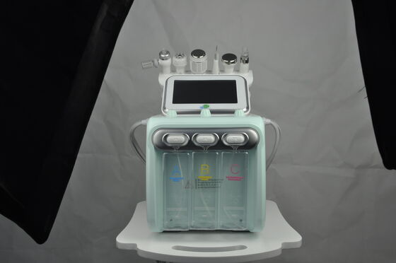 Máquina de limpieza facial de burbujas de 2 generaciones de 6 en 1 Instrumento de limpieza facial multifuncional para uso comercial y doméstico.