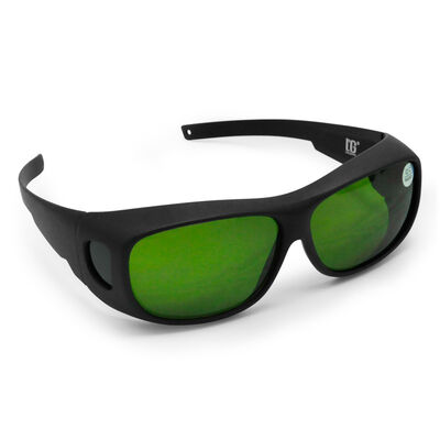 Gafas Protectoras Láser Profesionales Lente Verde 755 808 1064nm Gafas de Seguridad Láser para Salón de Belleza Protección Ocular para Tratamiento Láser